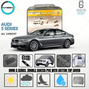BMW 5 Series Car Top Cover – Waterproof PVC + Cotton, Dustproof Scratchproof | Haseen Spark