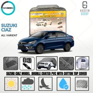 Suzuki Ciaz 2014-Present Car Top Cover – Waterproof PVC + Cotton, Dustproof Scratchproof | Haseen Spark